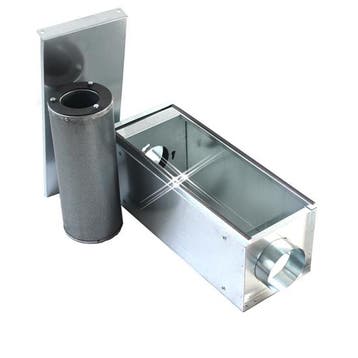 compacte geurfilterkast 400 m3/h - zonder motor, Verzenden, Nieuw