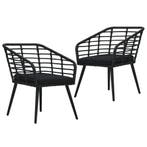 Tuinstoelen Set | Poly Rattan | Laatste Stuk!, Ophalen of Verzenden, Nieuw, Rotan, Verstelbaar