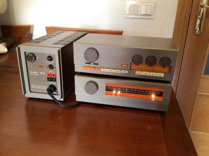Quad - Quad 303 / Quad 33 / Quad FM3 Hifi-set - Diverse, Audio, Tv en Foto, Radio's