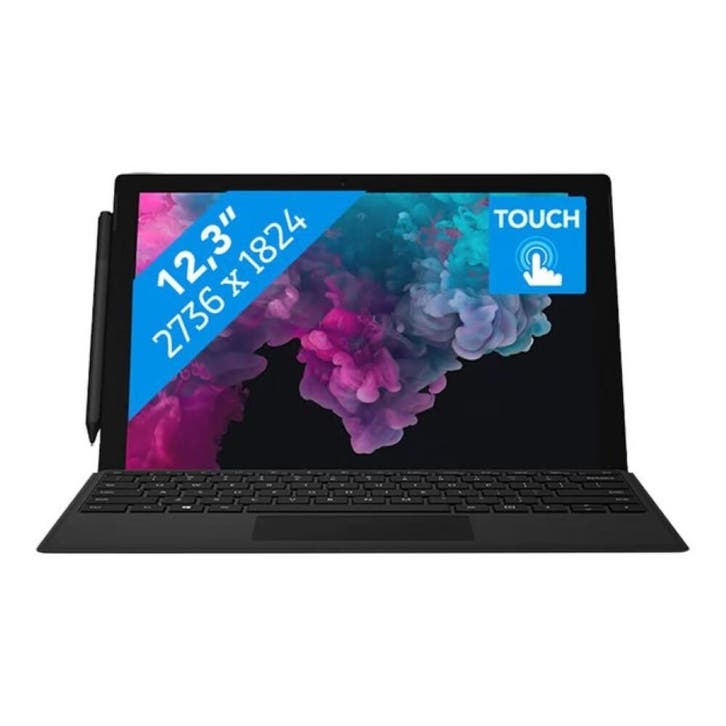 Microsoft Surface Pro 6 (Zonder Toetsenbord) -   i5-8e  8GB, Computers en Software, Windows Laptops, SSD, 12 inch, Qwerty, Refurbished