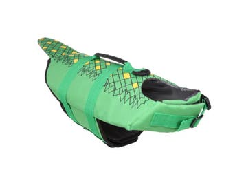 Zwemvest voor honden Krokodil (Zwemvesten, Hondenkleding), Ophalen of Verzenden, Nieuw, Hondenzwemvest