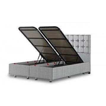 Opberg Boxspring Avec - complete Boxspring, Huis en Inrichting, Slaapkamer | Boxsprings, Ophalen of Verzenden, Nieuw, Twijfelaar