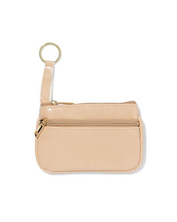 HEMA Sleutel etui 12x8cm kunstleer beige, Verzenden, Nieuw