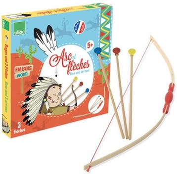 Vilac houten boog speelgoed met pij van €24,99 voor €22,49, Ophalen of Verzenden, Nieuw