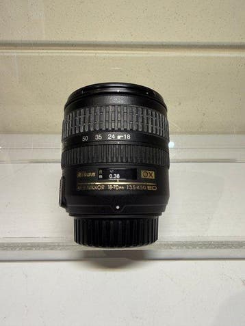 Nikon AF-S NIKKOR 18-70mm 1:3.5-4.5G ED DX Prime lens, Nieuw