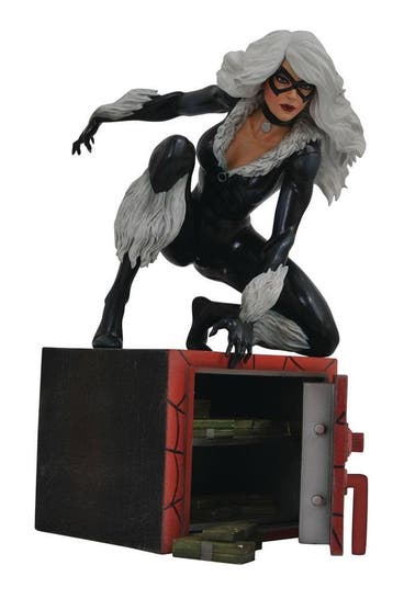 Marvel Comic Gallery PVC Statue Black Cat 23 cm, Verzamelen, Ophalen of Verzenden, Nieuw