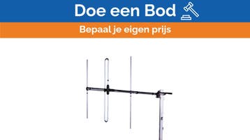 Bieden: Amphenol Procom 3-element VHF Yagi antenna for PMR/, Ophalen of Verzenden, Nieuw, Kabel of Apparatuur