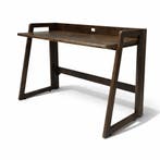 Japandi Bureau Fleur mango walnut - black en naturel, Verzenden, Nieuw