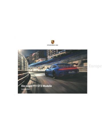 2022 PORSCHE 911 GT3 HARDCOVER BROCHURE DUITS, Boeken, Nieuw, Porsche, Author