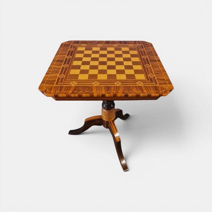 Middentafel - Hout - Schaaktafeltje, Antiek en Kunst, Antiek | Overige Antiek