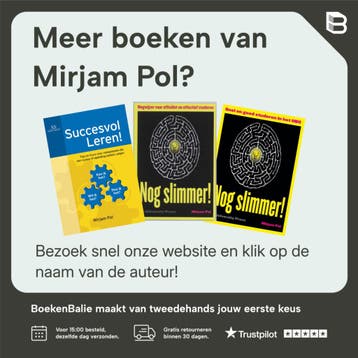 Get Smarter! - Mirjam Pol 9789086598472, Verzenden, Zo goed als nieuw, Mirjam Pol