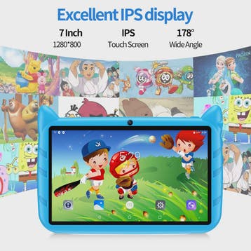 Kinder Tablet 7 Inch Android 13 - 4GB RAM/64GB Opslag - Educ, Verzenden, Nieuw