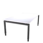 Recht N-poot bureau, 180 x 80 cm, Overige plaatsen, Ophalen of Verzenden, Nieuw in verpakking, Bureau