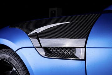 Jaguar F Type Carbon Fiber Zijpanelen cover, Verzenden
