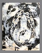 NTX Studio - Black Koi - ready to hang