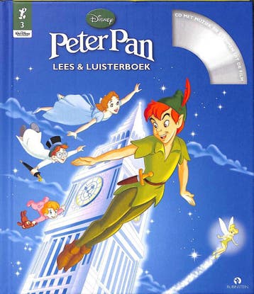 Peter Pan - lees & luisterboek - Disney - Disney, Boeken, Verzenden, Zo goed als nieuw, Disney