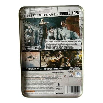 Tom Clancys Splinter Cell Double Agent + Tin Box (NO GAME, Verzenden, Nieuw