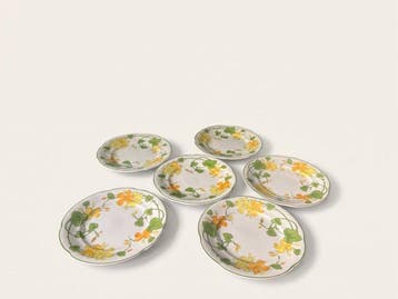 Villeroy & Boch - Schotel (6) - Geranium - Porselein - 16,5