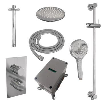 Brauer Chrome Edition Thermostatische Regendoucheset Inbouw, Ophalen of Verzenden, Nieuw