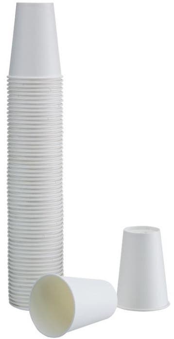Kartonnen koffiebekers 250ml 1000 stuks drinkbekers, Witgoed en Apparatuur, Waterkoelers, Verzenden, Nieuw, Waterkoeler-accessoire