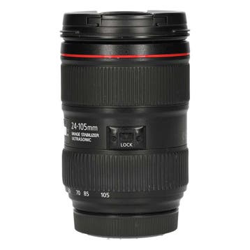 Canon EF 24-105mm f/4L IS USM II met garantie, Audio, Tv en Foto, Fotografie | Lenzen en Objectieven, Ophalen of Verzenden, Gebruikt