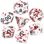 RPG Dice Set - Blood Splatter | Foam Brain Games -, Verzenden, Nieuw