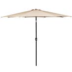 Parasol | Parasols | Kantelbaar | Met Ventilatie | Beige  |, Ophalen of Verzenden, Nieuw