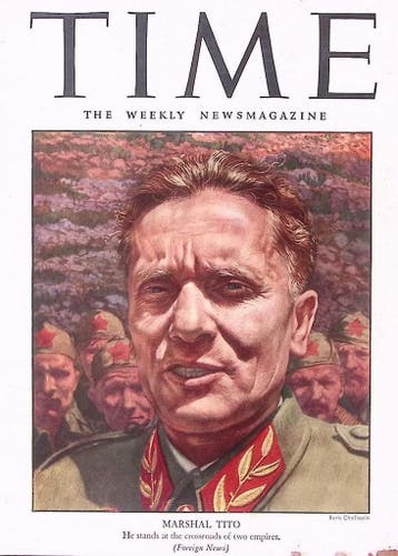 Cover Time Magazine1944 met Josip Broz Tito (lijst optie), Verzamelen, Militaria | Tweede Wereldoorlog, Verzenden