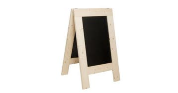 Goedkoop een Krijtbord huren vanaf €7,25,- per dag, Nieuw