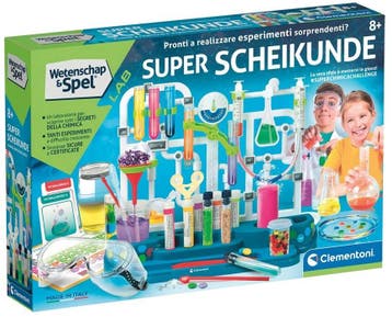 Wetenschap & Spel - Super Scheikunde | Clementoni - Hobby, Verzenden, Nieuw