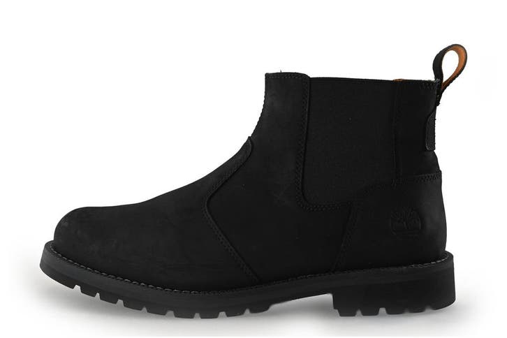 Timberland Enkellaarzen in maat 43 Zwart, Kleding | Heren, Schoenen, Zwart, Gedragen, Overige typen, Verzenden