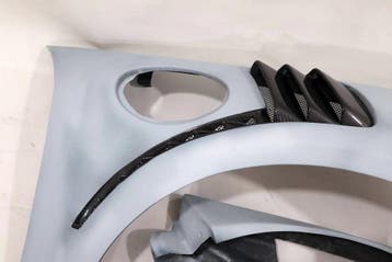 Porsche 991 RS Style Fenders, Verzenden