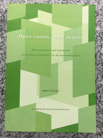 Open ramen, open deuren (Geert Drion), Gelezen, Verzenden, Geert Drion, Management