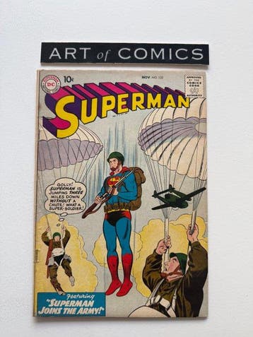 Superman #133 - 1 Comic - Eerste druk - 1959, Boeken, Nieuw