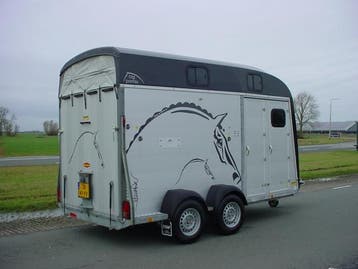Bockmann Big Portax afm. 415x185x240cm WCF chassis, Dieren en Toebehoren, Paarden en Pony's | Trailers en Aanhangwagens, Ophalen