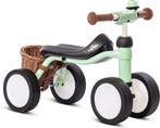 Pukylino oefenfiets met 4 wielen Pastel Green bundel 1+, Verzenden, Nieuw