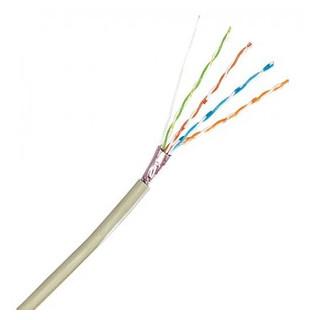 Gigamedia CAT5e U/UTP PVC Eca netwerkkabel 500m grijs, Verzenden, Nieuw