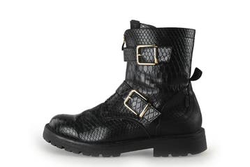 Poelman Biker boots in maat 42 Zwart, Kleding | Dames, Poelman, Verzenden, Zwart, Overige typen