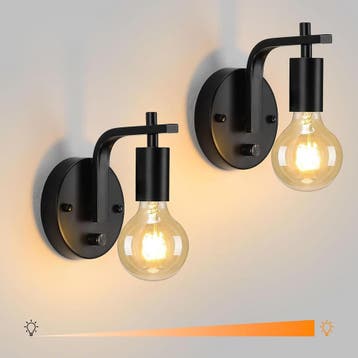 Industriele Wandlamp 16cm | Laatste Stuk! | 71% Korting, Ophalen of Verzenden, Gebruikt, Metaal