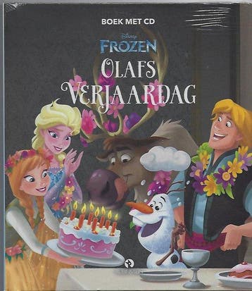 Boek en CD Olafs Frozen verjaardag 9789047627982, Verzenden, Zo goed als nieuw