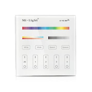 MI-LIGHT AFSTANDSBEDIENING | 4 GROEPEN | RGB+CCT, Nieuw