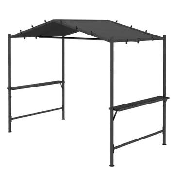 TRUUSK Grilltent met Grilldak - Weerbestendig - Inclusief Zi, Tuin en Terras, Verzenden
