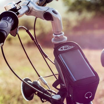 Fietstas met framebevestiging voor smartphones, Verzenden, Nieuw