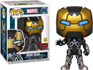 Funko! POP - Exclusive - Marvel: 80th Iron Man #555 (AAA Exc, Verzenden, Nieuw