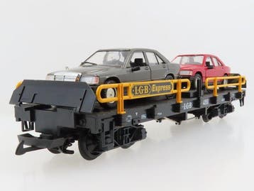 LGB G - 4059 - Modeltrein goederenwagon (1) - 4-assige, Nieuw