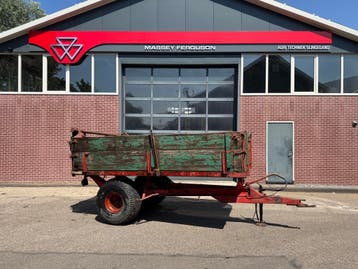 Miedema landbouw kipper kipwagen kiper, Veehouderij, Transport