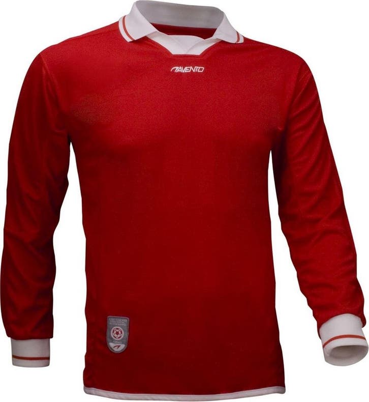 Avento sportshirt met lange mouw - man - maat M / L - rood, Kleding | Dames, Sportkleding, Verzenden