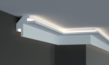 LED sierlijst voor indirecte verlichting XPS (95 x 95 mm), Ophalen of Verzenden, Nieuw