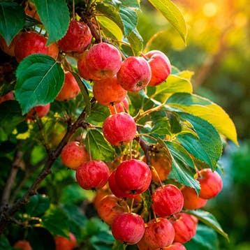 Malus Evereste ® CAC container (P29) roze, Wit, Verzenden