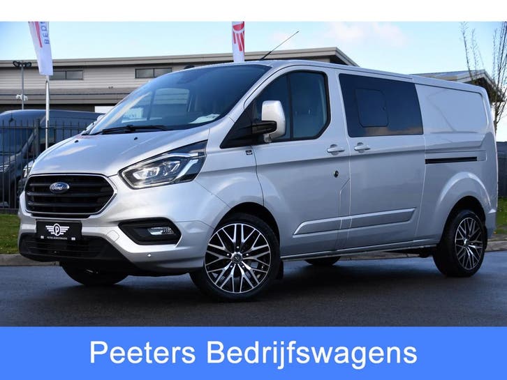 Ford Transit Custom | Zakelijke Lease v.a. €427.53 pm, Auto's, Bestelauto's, Lease, Automaat, Diesel, Zilver of Grijs, Ford, Financial lease
